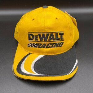 Vintage Nascar Dewalt Racing Signed Adjustable Hat